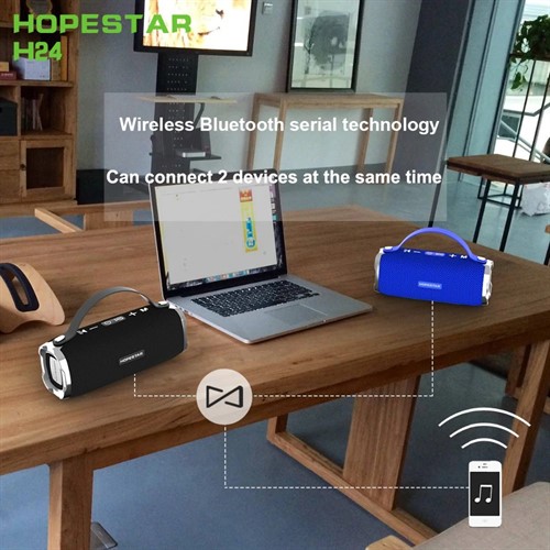 اسپیکر بلوتوث ضد آب و پاوربانک هاپ استار Hopestar H24 Bluetooth Speaker