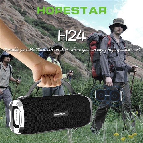 اسپیکر بلوتوث ضد آب و پاوربانک هاپ استار Hopestar H24 Bluetooth Speaker