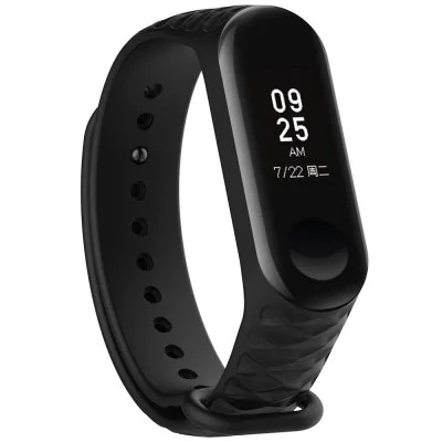 بند سیلیکونی طرح دار دستبند هوشمند شیائومی Mi Band 3 / Mi Band 4 Silicone