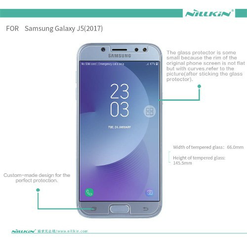 گلس نیلکین Samsung Galaxy J7 Pro / J7 2017 Nillkin H+ Pro Glass