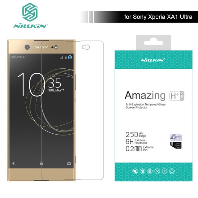 خرید گلس نیلکین sony xa1 ultra گلس سونی ایکس ا1 الترا Nillkin H+ Pro