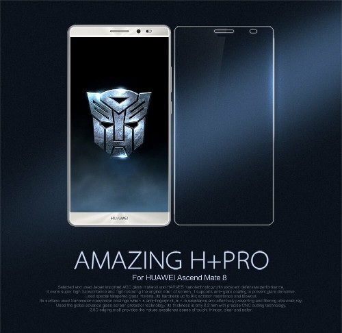 گلس نیلکین Huawei Mate 8 Nillkin H+ Pro Glass