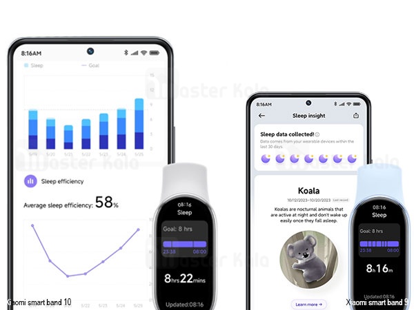 Xiaomi Smart band 10 vs Xiaomi smart band 9