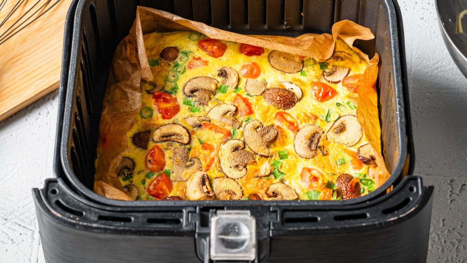omelette with airfryer