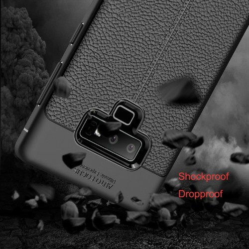 قاب محافظ طرح چرم Samsung Galaxy Note 9 Auto Focus Jelly Case