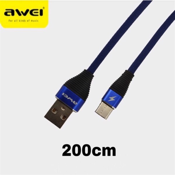 کابل Type C اوی Awei CL-29 Charge And Data طول 2 متر
