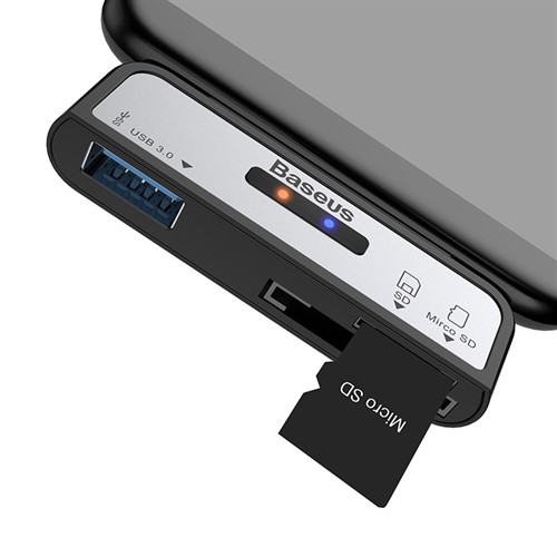 هاب و رم ریدر Type C بیسوس Baseus Data Migration OTG Card Reader