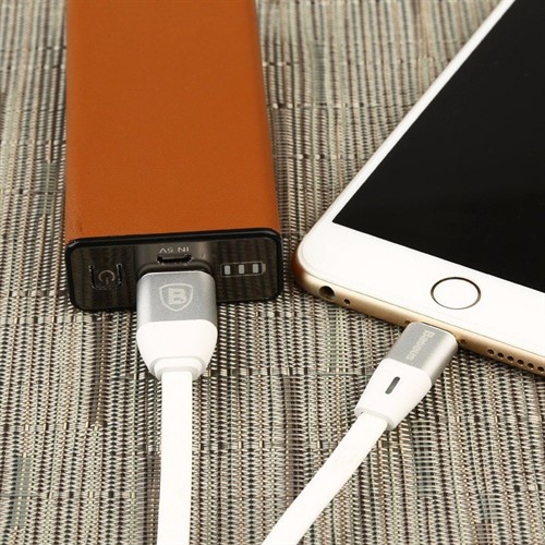 کابل شارژ لایتنینگ بیسوس Baseus Smart Power-Off Lightning Cable