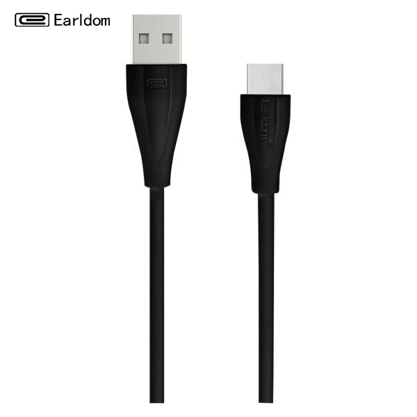 کابل شارژ Type-C ارلدوم Earldom ET-S01C به طول 30 سانتی متر