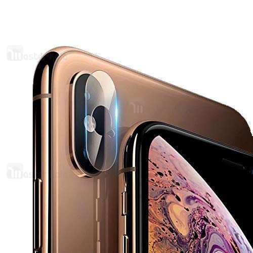 محافظ لنز دوربین شیشه ای موبایل مناسب Apple iPhone XS Max