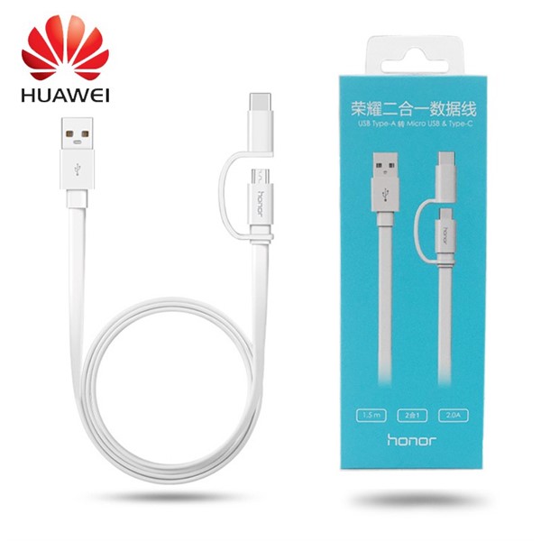 کابل اصلی دوکاره هواوی هانر Huawei honor AP55S به طول 1.5 متر