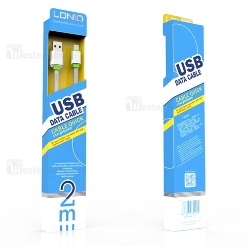 کابل لایتنینگ الدینیو LDNIO LS01 Charge And Data طول 2 متر