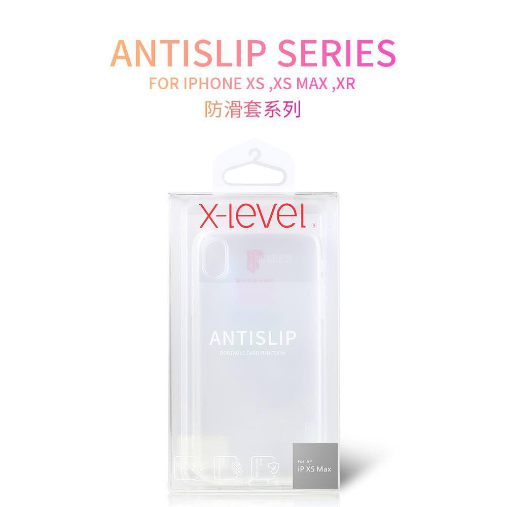 قاب ژله ای Apple iPhone XS Max X-Level Anti Slip Series Auto Focus