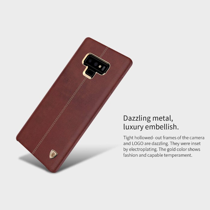 کاور محافظ چرمی نیلکین مدل Englon مناسب Samsung Galaxy Note 9