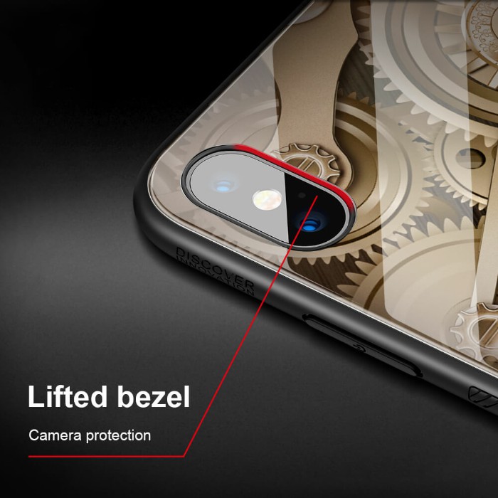 کاور محافظ نیلکین مدل Gear مناسب Apple iPhone XS Max با طرح سه بعدی