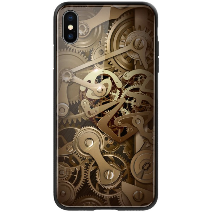 کاور محافظ نیلکین مدل Gear مناسب Apple iPhone XS Max با طرح سه بعدی