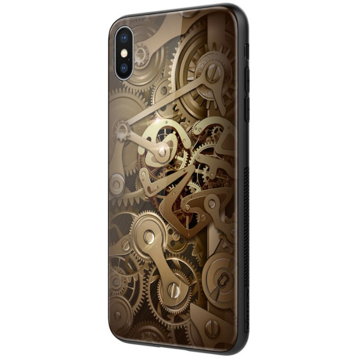 کاور محافظ نیلکین مدل Gear مناسب Apple iPhone XS Max با طرح سه بعدی