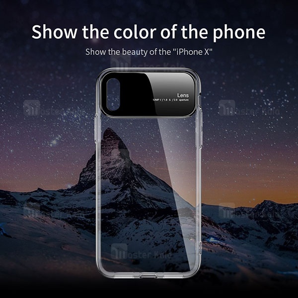 قاب لوکس Apple iPhone XS Max Smooth Lens Mirror Effect