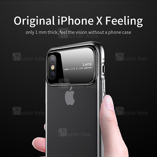 قاب لوکس Apple iPhone XS Max Smooth Lens Mirror Effect