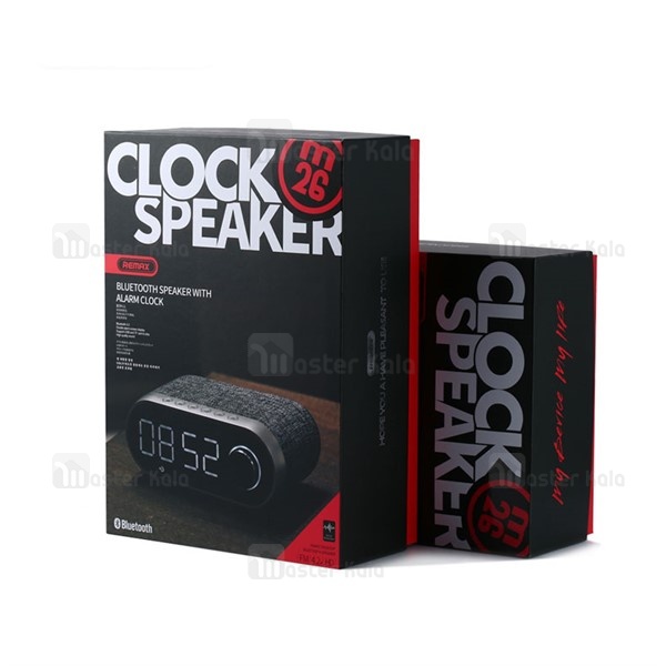 اسپیکر بلوتوث و ساعت دیجیتال ریمکس Remax RB-M26 Speakers Alarm Clock