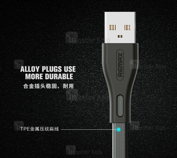 کابل فلت میکرو یو ای بی ریمکس Remax RC-090M توان 2.1 آمپر