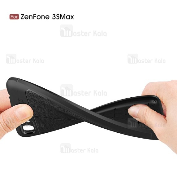 قاب محافظ ژله ای طرح چرم Becation Auto Focus Case Asus Zenfone 3s Max ZC521TL