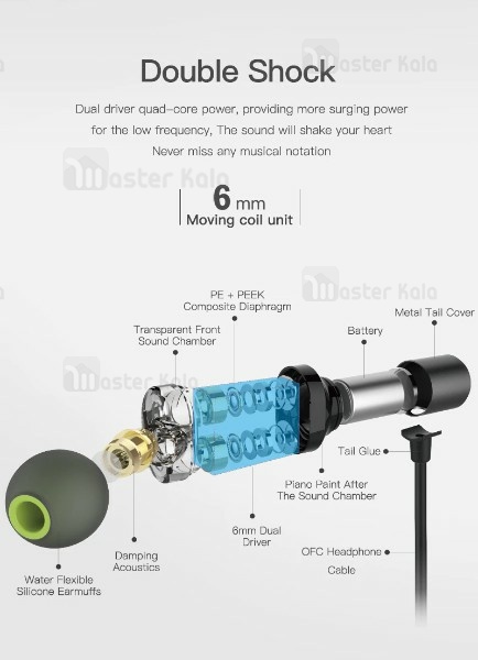 هندزفری بلوتوث گردنی مگنتی اوی Awei X650BL Stereo Earphones