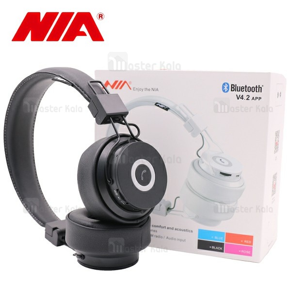 هدفون بلوتوث نیا NIA X6 Wireless Headphones با اپلیکیشن