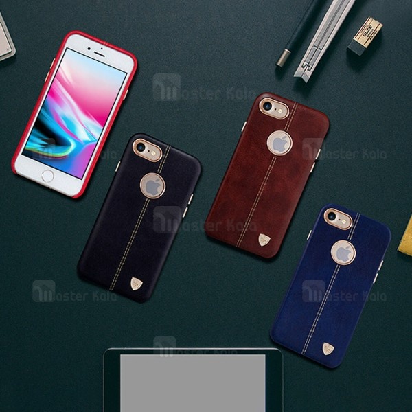 کاور محافظ چرمی نیلکین مدل Englon مناسب Apple iPhone 8