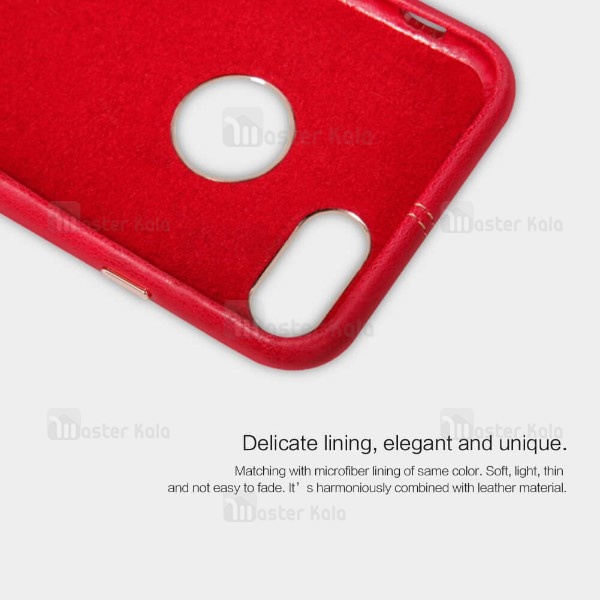 کاور محافظ چرمی نیلکین مدل Englon مناسب Apple iPhone 8