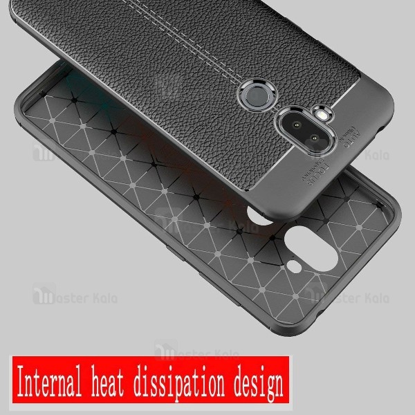 قاب محافظ طرح چرم Asus Zenfone 5 Lite ZC600KL Auto Focus Jelly Case