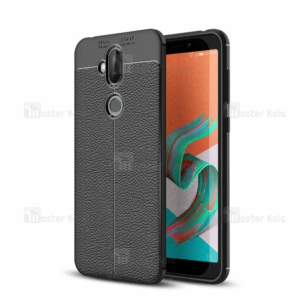 قاب محافظ طرح چرم Asus Zenfone 5 Lite ZC600KL Auto Focus Jelly Case