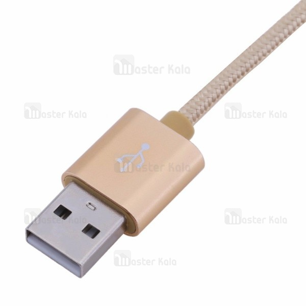 کابل شارژ Type C اوی Awei CL-960 با توان 2.1 آمپر و طراحی کنفی