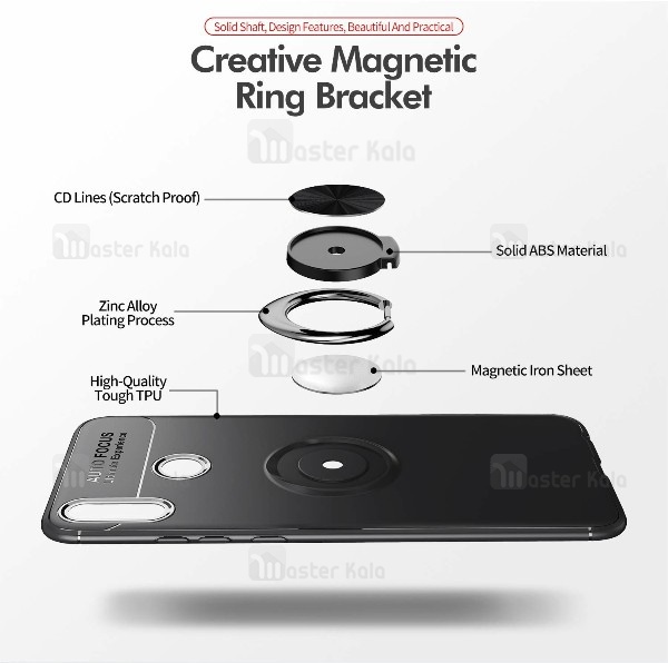 قاب Becation Auto Focus Magnetic Ring Huawei Honor 8x