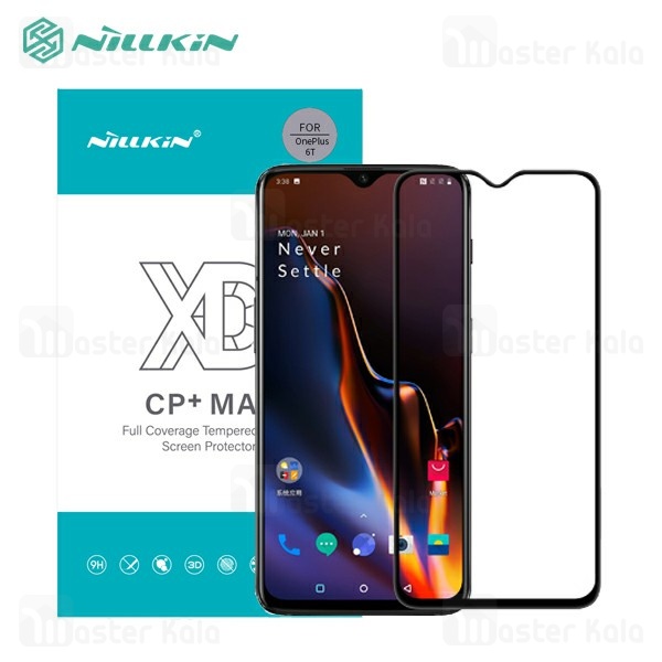 محافظ صفحه شیشه ای تمام صفحه نیلکین هواوی OnePlus 6T XD CP+ Max