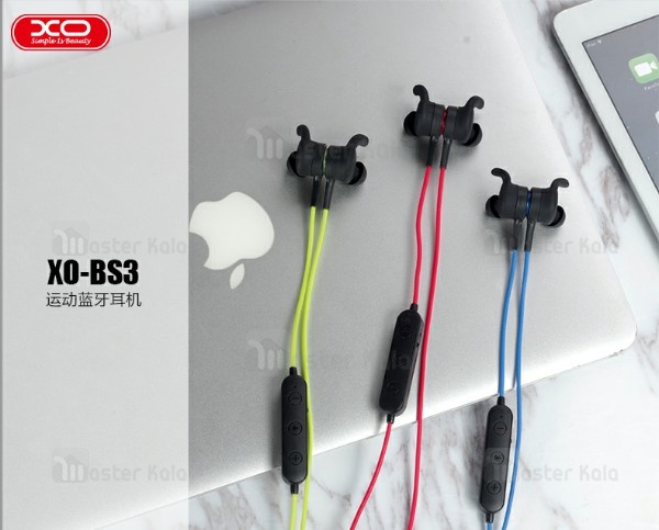هندزفری بلوتوث ایکس او XO BS3 Bluetooth Earphone گردنی و مگنتی