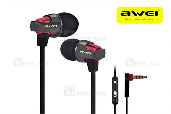 هندزفری سیمی AWEI ES-860i IN-Ear Headphones ساختار تو گوشی