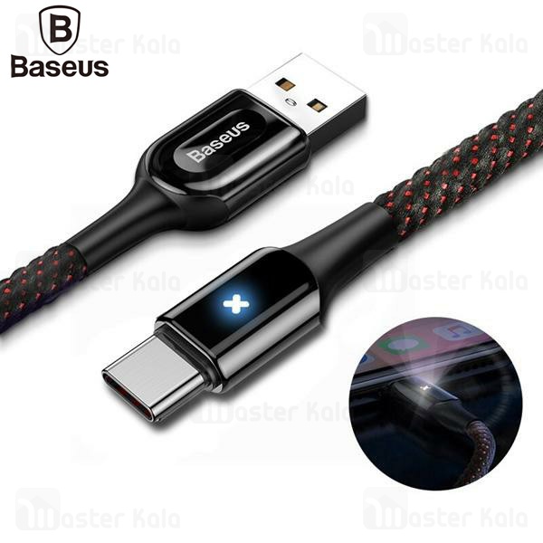 کابل تایپ سی بیسوس Baseus X-Shaped Light Type-C Cable 1m