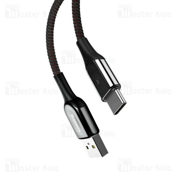 کابل تایپ سی بیسوس Baseus X-Shaped Light Type-C Cable 1m