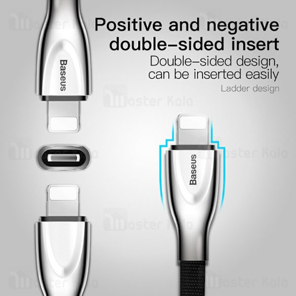 کابل لایتنینگ آیفونی بیسوس Baseus Zinc Alloy Lightning Cable CALXN-01