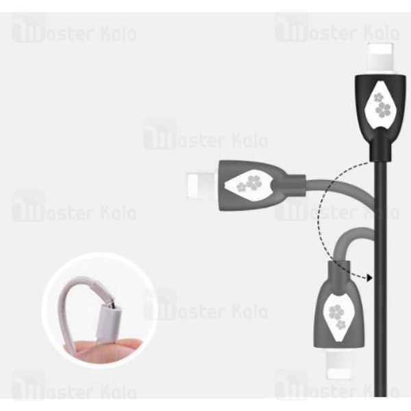 کابل آیفونی Hoco JP15 Sakura Lightning Charging Cable