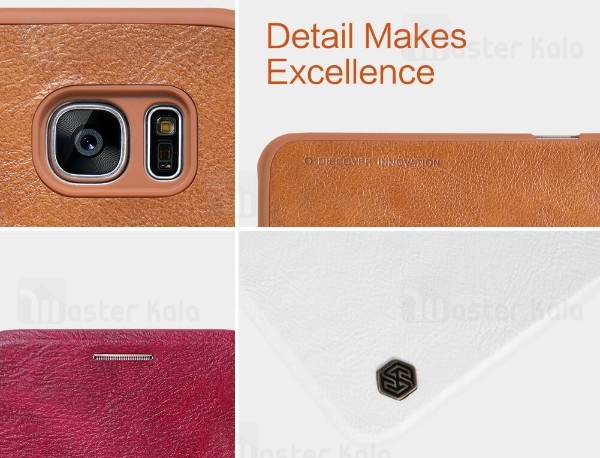کیف چرمی Samsung Galaxy S7 / G930 Nillkin Qin Leather Case