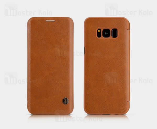 کیف چرمی Samsung Galaxy S8 Plus Nillkin Qin Leather Case