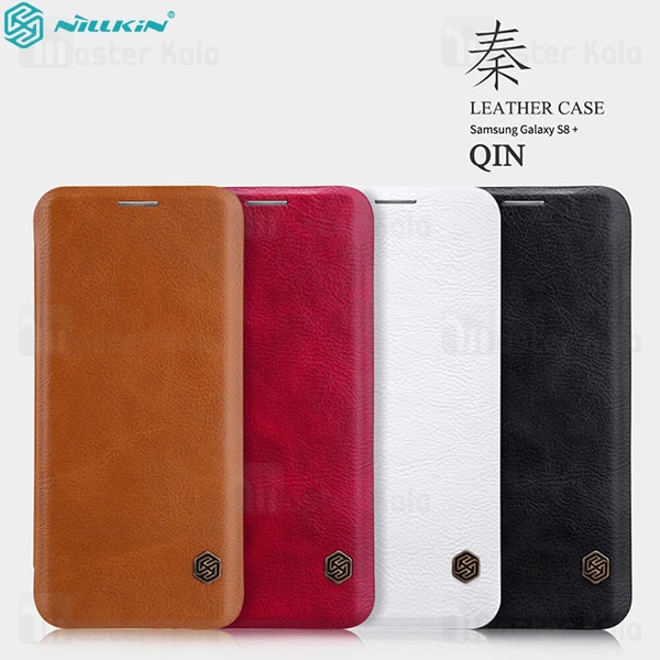 کیف چرمی Samsung Galaxy S8 Plus Nillkin Qin Leather Case