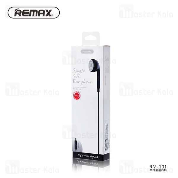 هندزفری تک گوش ریمکس Remax RM-101 Single Ear Wired Earphone