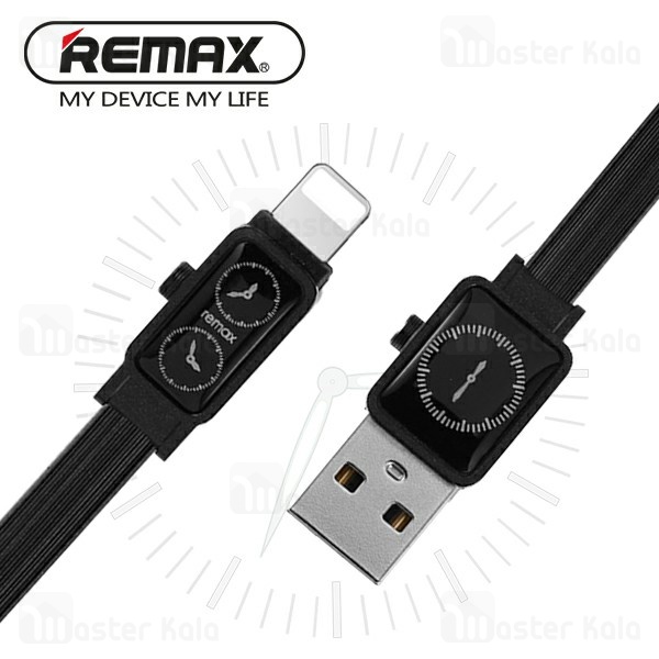 کابل لایتنینگ ریمکس Remax RC-113i Watch طرح ساعت با توان 2.4 آمپر