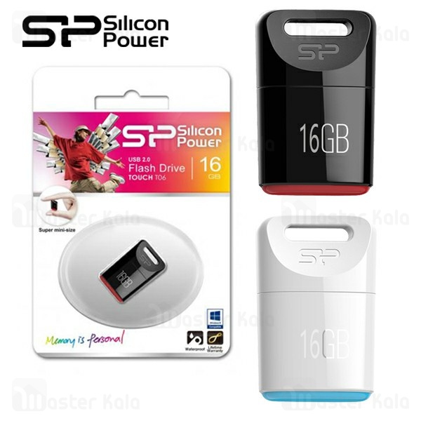 فلش مموری 16 گیگابایت سیلیکون پاور Silicon Power T06 Touch USB 2.0