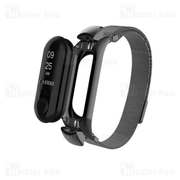 بند دستبند سلامتی شیائومی Xiaomi Mi Band 3 Milanese Metal Strap
