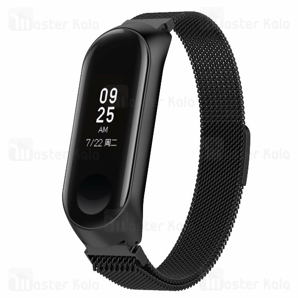 بند دستبند سلامتی شیائومی Xiaomi Mi Band 3 Milanese Metal Strap