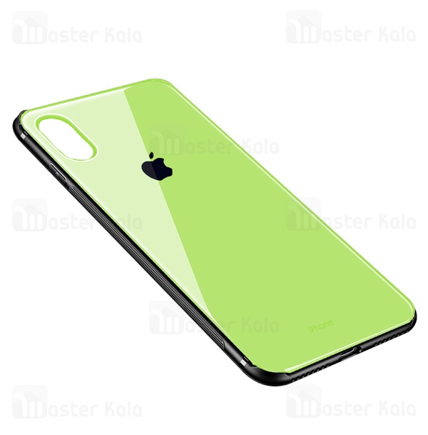 قاب پشت شیشه ای آیفون Apple iPhone X / XS Glass Phone Case ضدخط و خش